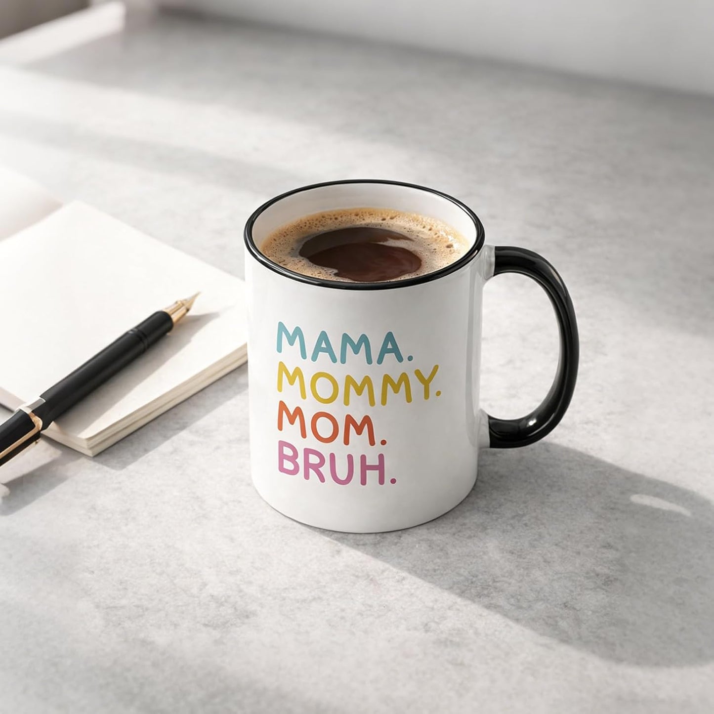 Cafetera para mamá divertida regalo de cumpleaños mujer 11 oz