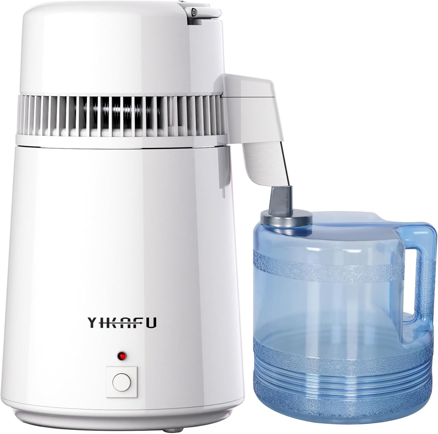 Destilador de agua 1.1gal con recipiente sin BPA