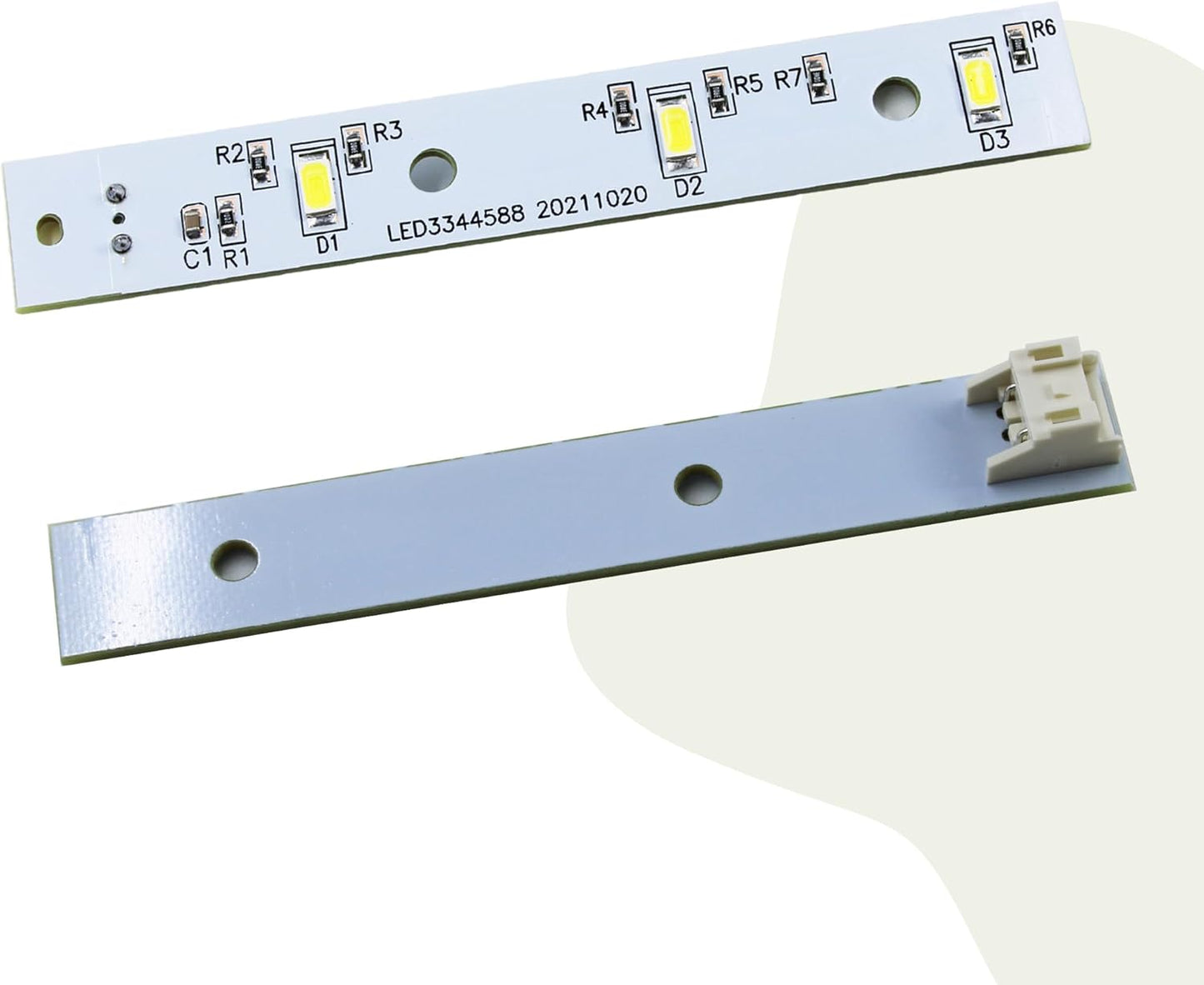 Pack 2 tableros luz LED para refrigeradores GE