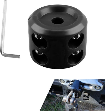 Tapón cabrestante con goma antirebote universal