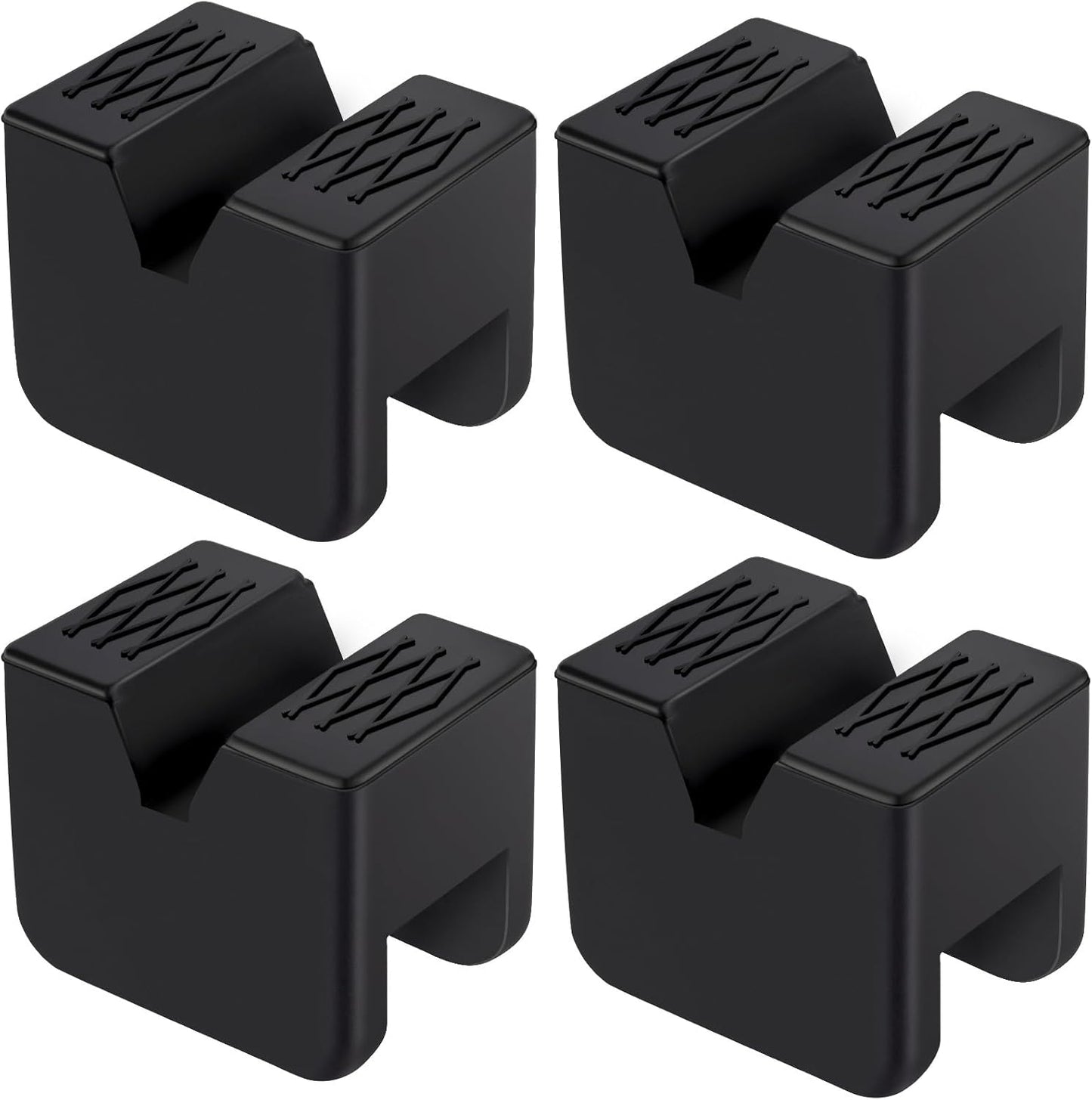 4 Almohadillas soporte gato auto comp antiderrap