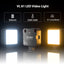 Luz LED para cámara bicolor 3200K-5600K CRI95 portátil