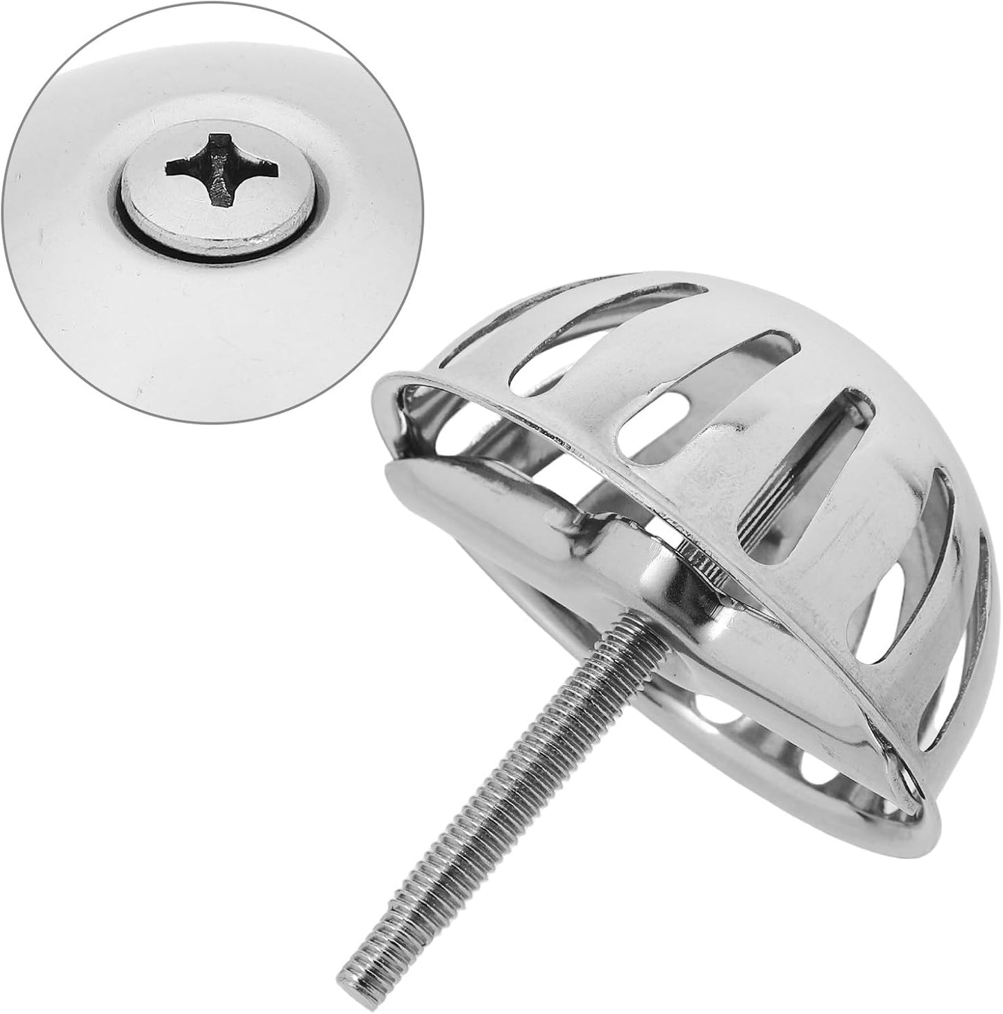 Cubierta embudo acero inox antisalpicaduras ajuste universal