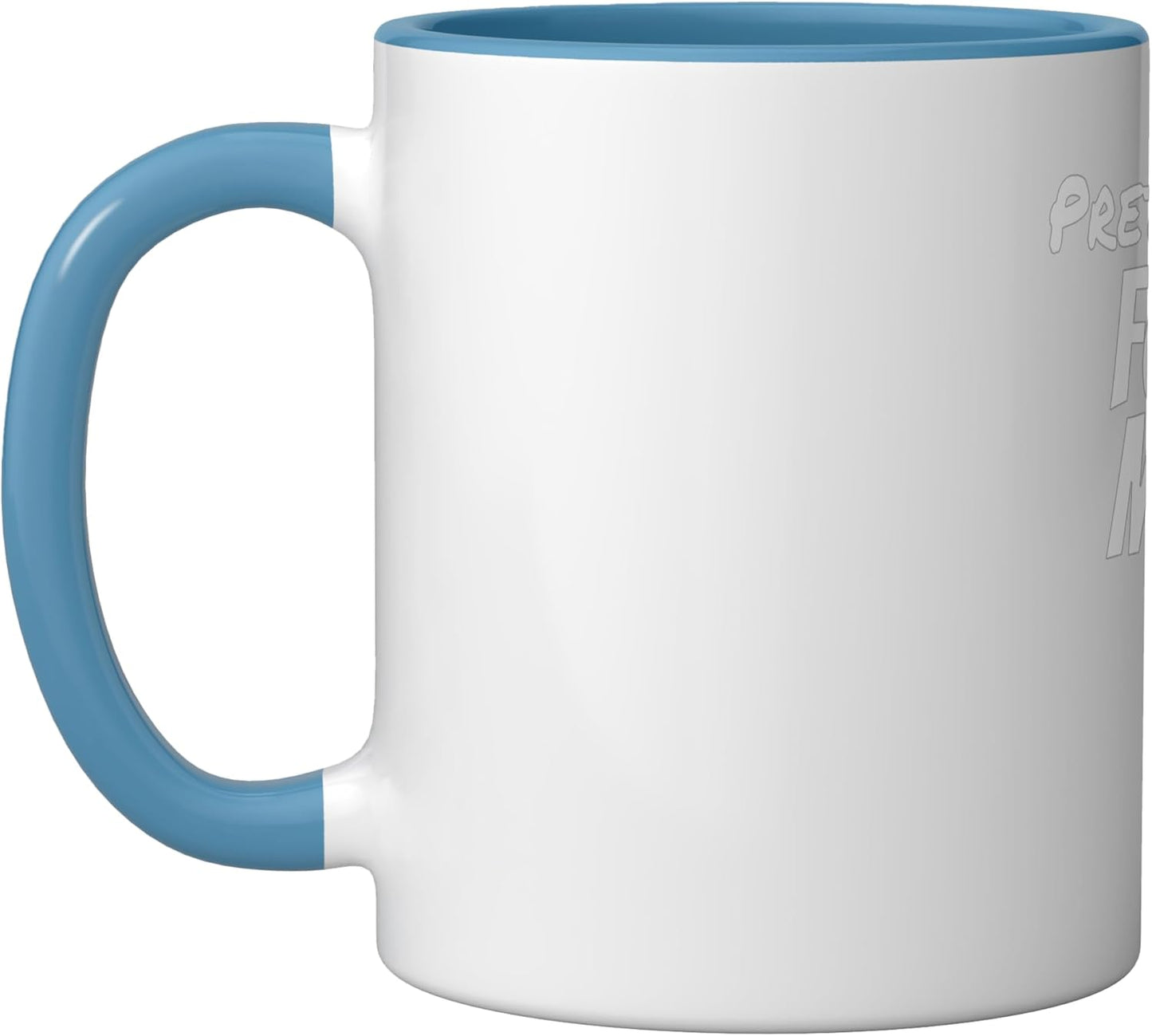 Taza Cerámica Halloween Blue/White