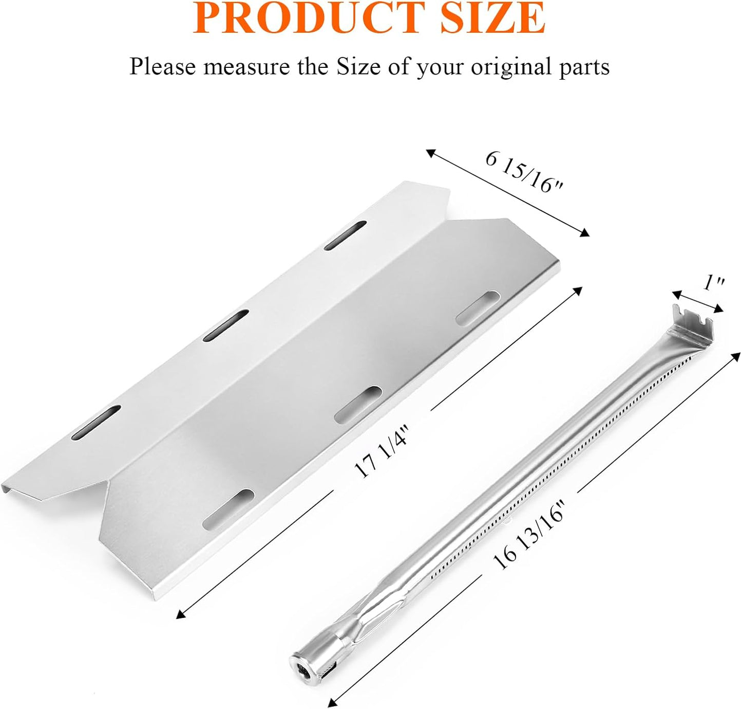 Repuesto quemador acero inox Charmglow Nexgrill