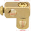 Pieza repuesto lavabo emergente conector cromado