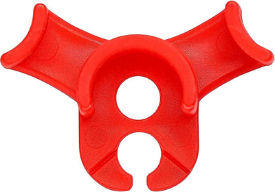 60 Clips Entrenamiento Plantas 90 Grados Suaves Rojo