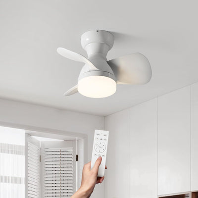 Ventilador techo 20pulg 3 hojas ABS control remoto sala dormitorio