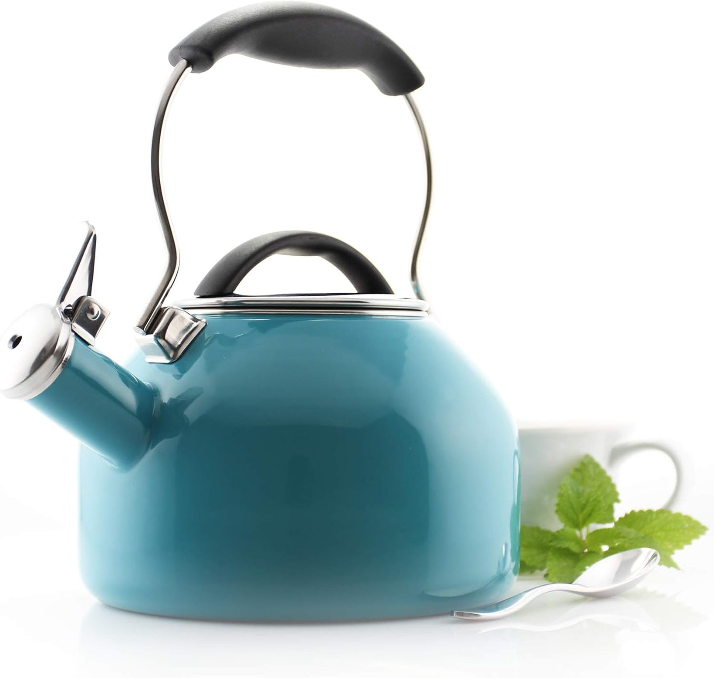 Hervidor 1.8qt Serie Landmark Esmalte Premium Silbido