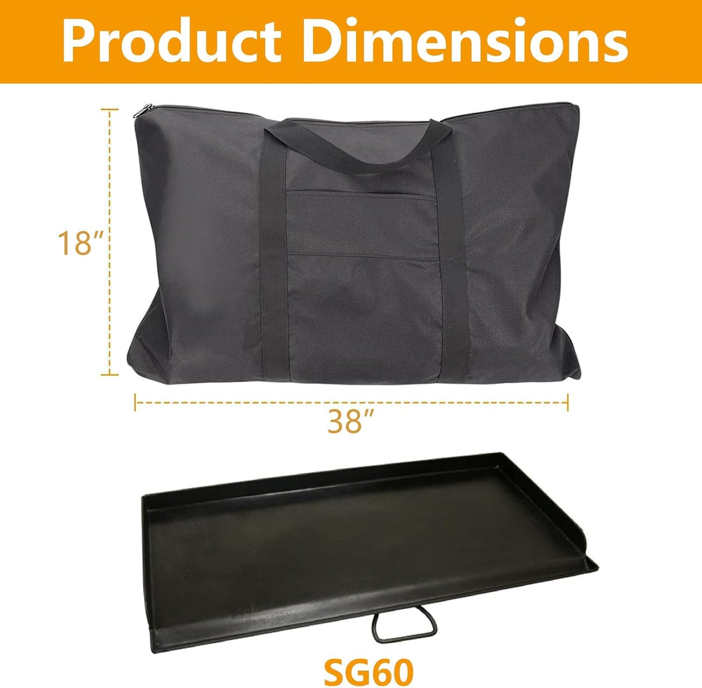 Bolsa transporte parrilla Camp Chef 14pulg resistente