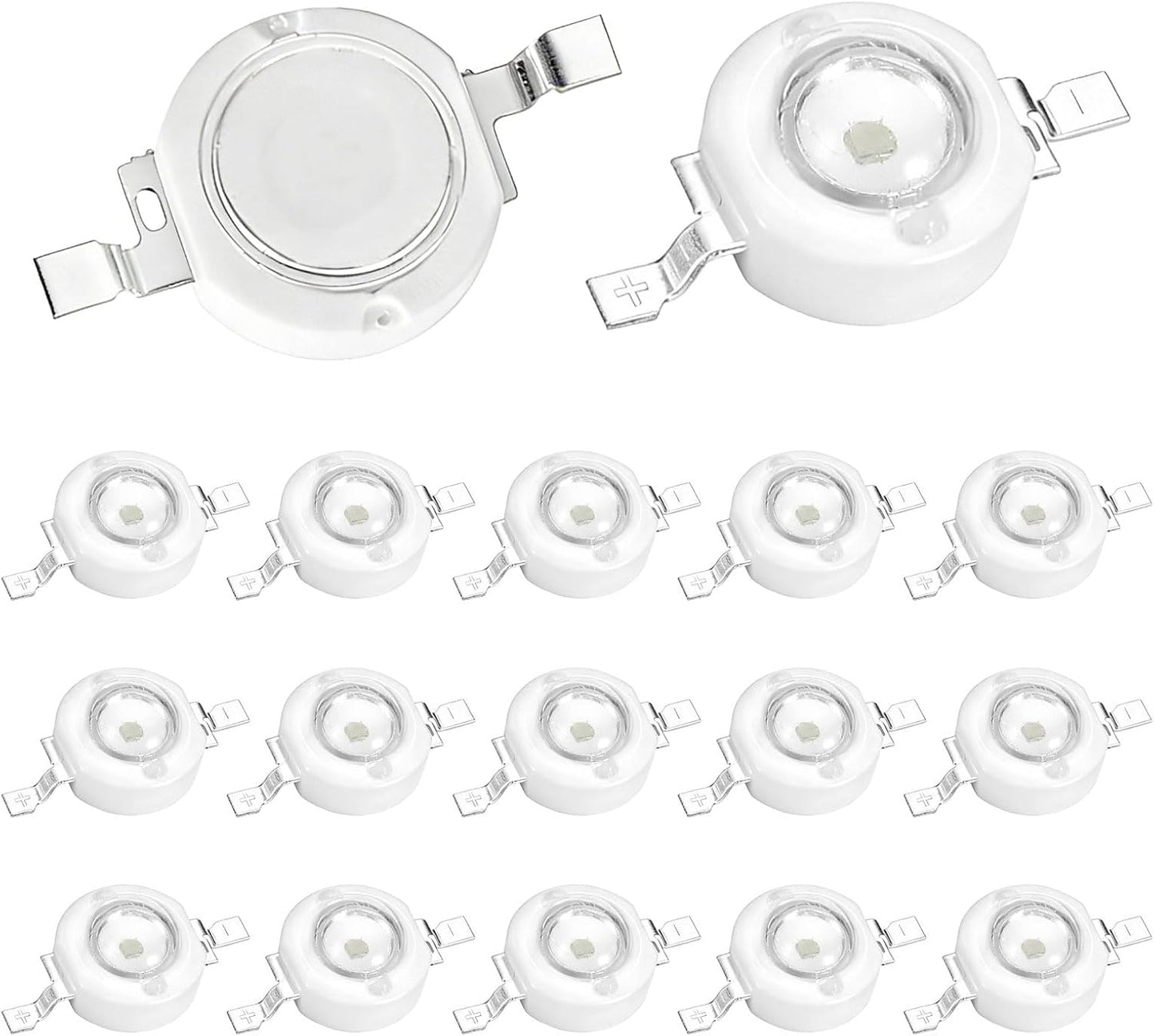 Lámpara LED COB 1.8-3.4V 20 Pzas para Experimentos y Decoración