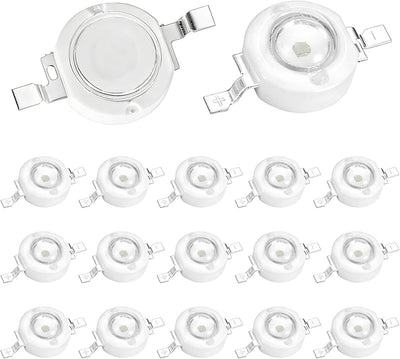 Lámpara LED COB 1.8-3.4V 20 Pzas para Experimentos y Decoración