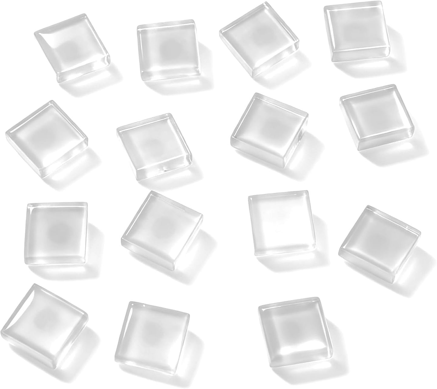 Imanes de vidrio Sibba para refrigerador, decoración transparente y resistente para cocina, oficina y pizarra