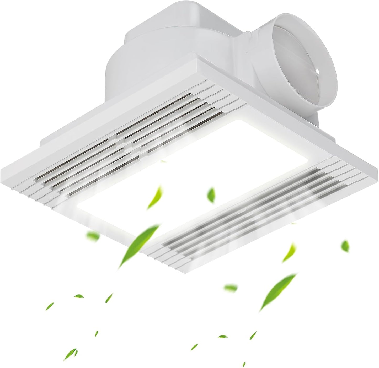 Extractor baño silencioso 10pulg luz LED 145CFM