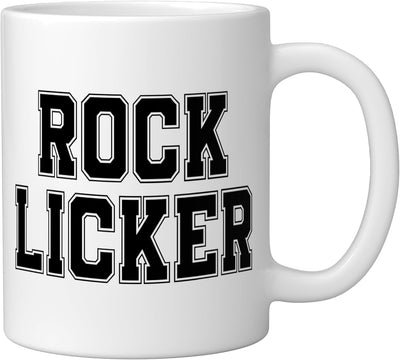 Taza Cerámica Geólogo Chistosa Blanca