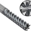 Fresa carburo extralarga 3/8-3pulg 6 flautas acero duro