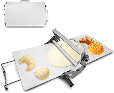 Laminadora masa plegable 12pulg acero inox ajustable
