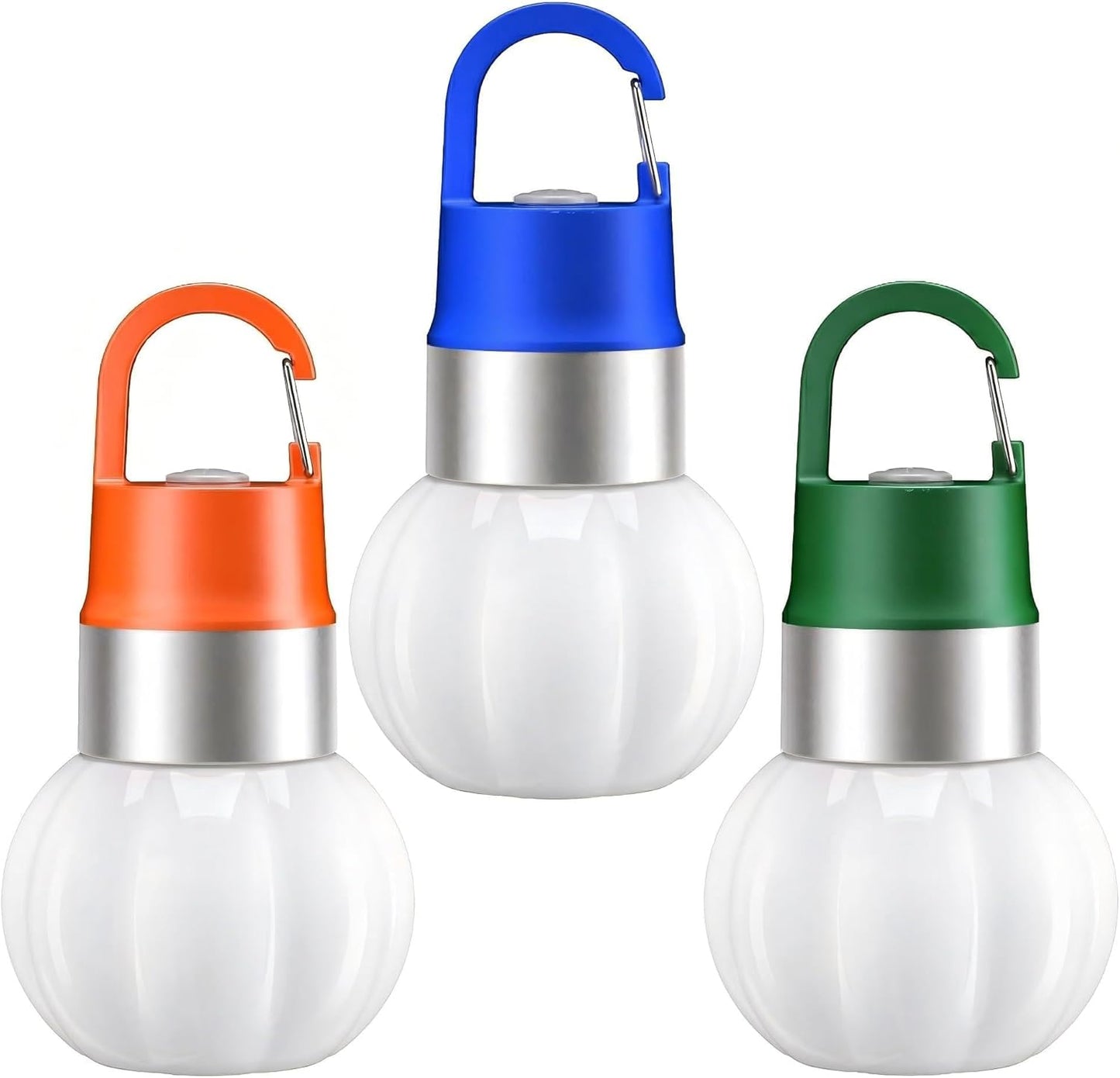 Pack 3 linternas LED recargables camping IPX5 10 modos