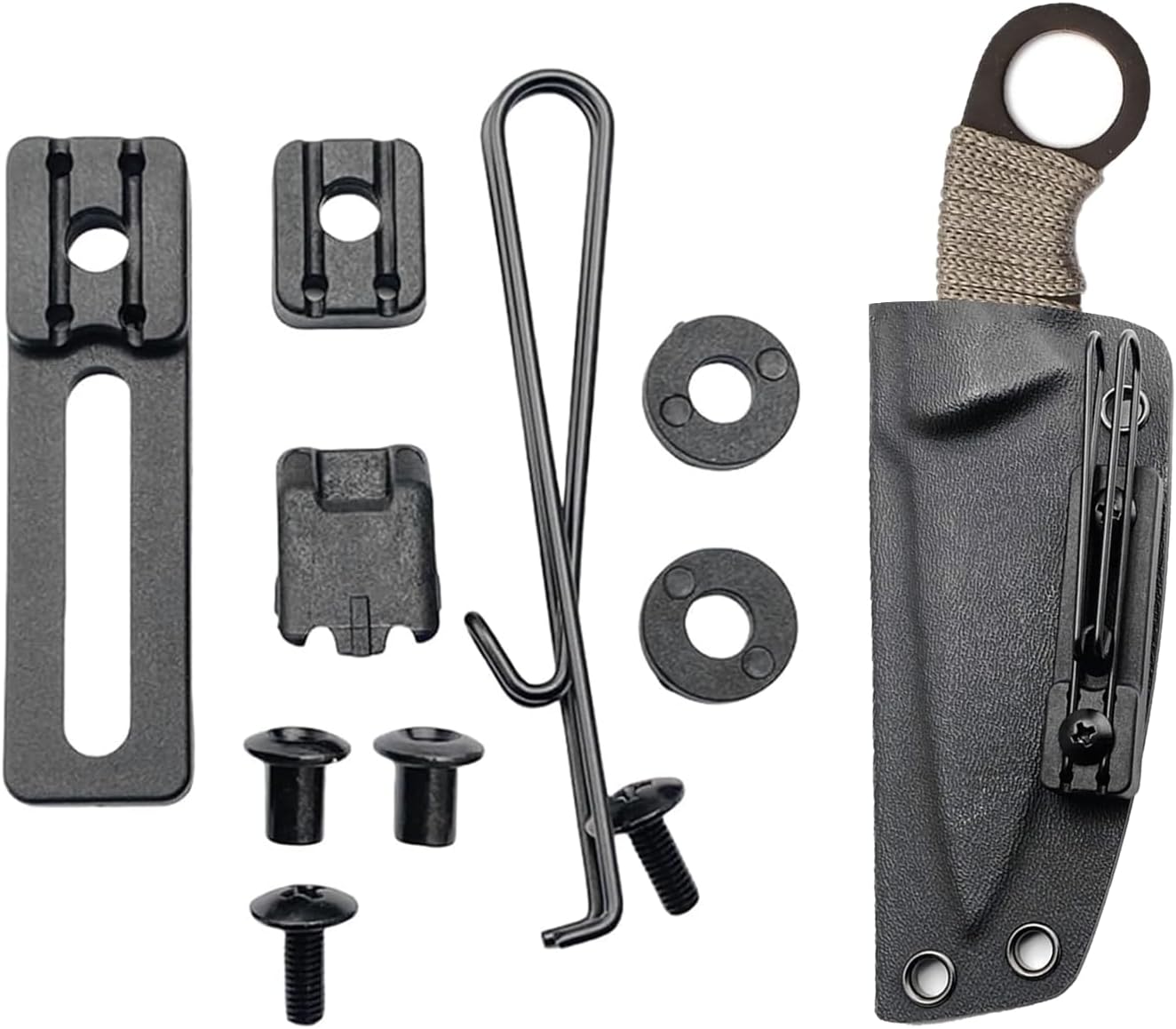 Porta cuchillo plegable Kydex para cinturones 1.5-1.75 pulg