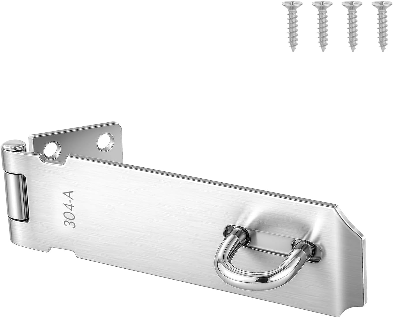 Cerradura bisagra acero inox 304 5pulg acabado cepillado