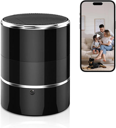 Cámara WiFi espía en altavoz Bluetooth 1080P con visión 240°