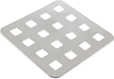 Rejilla parrilla carbón acero inox 3.7x3.7pulg T-095