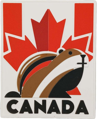Imán para refrigerador de PVC Vancouver Island y Canadá