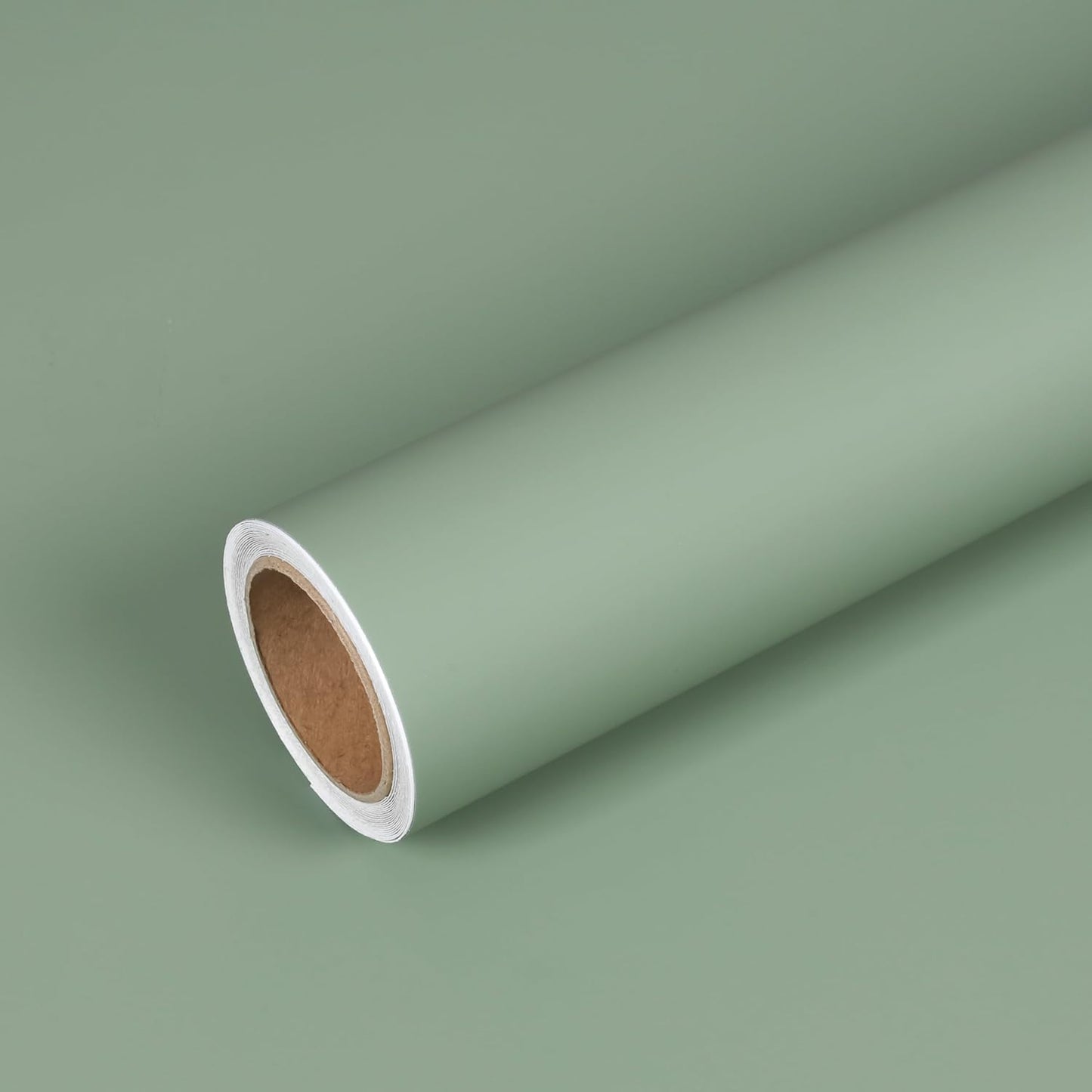 Papel tapiz grueso salvia autoadhesivo 15.7x118pulg