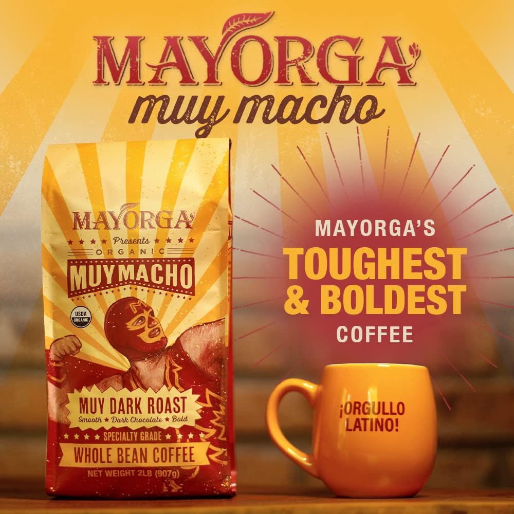 Café tostado oscuro intenso bolsa 2 libras grano arábica 100%