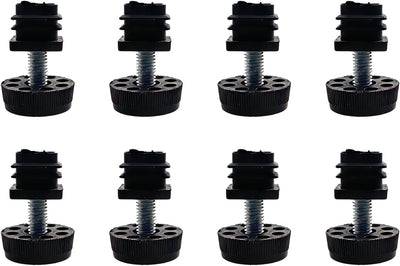 8 Pzas Patas Regulables para Muebles Antideslizante Universal