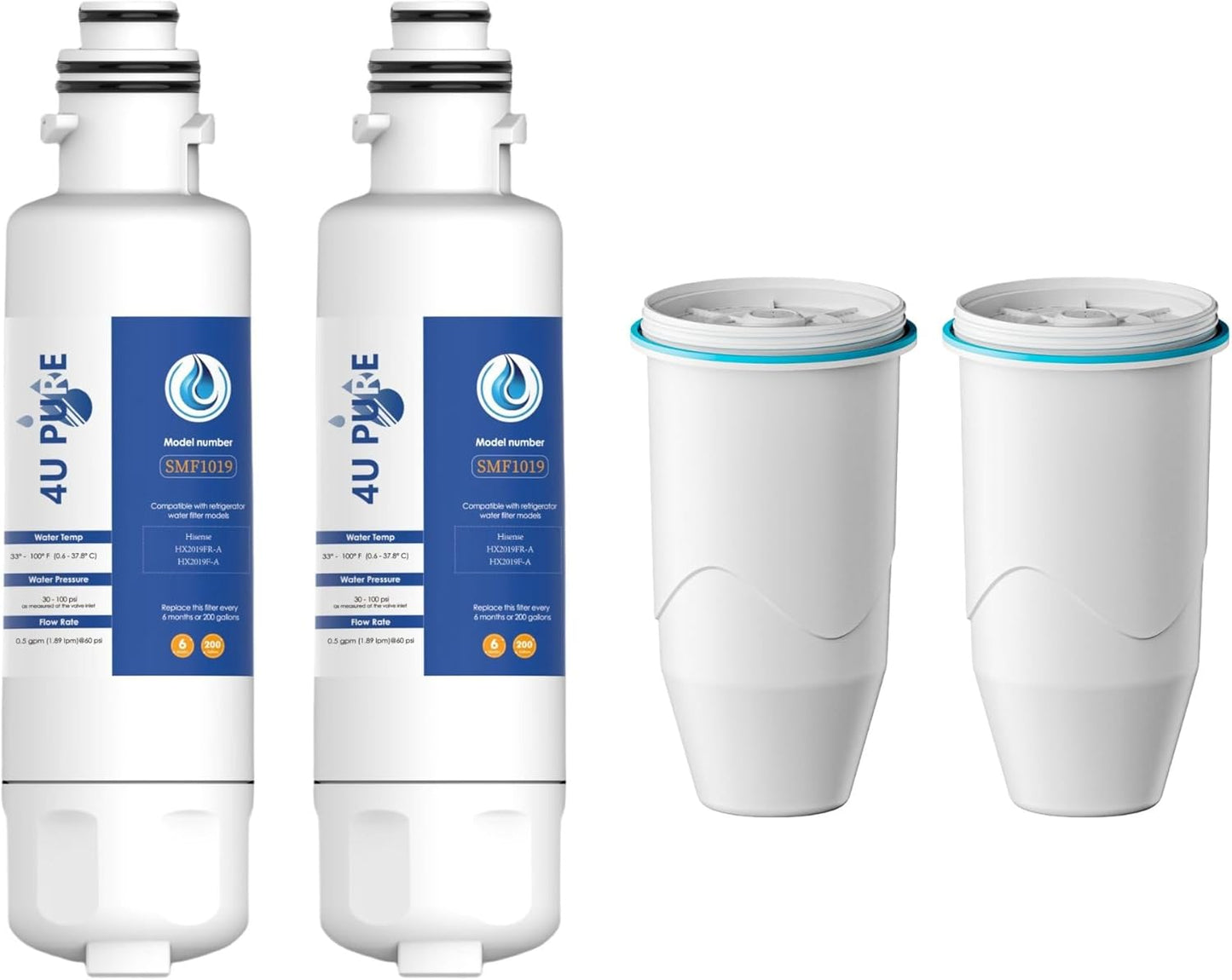 Repuesto jarras Hisense HX2019F-A y ZR-001 filtro cinco etapas