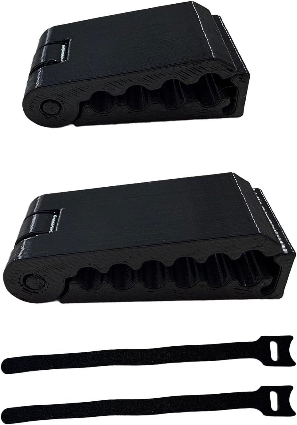 Organizador cables 12 plomo con ranuras 4 y 6 y bridas