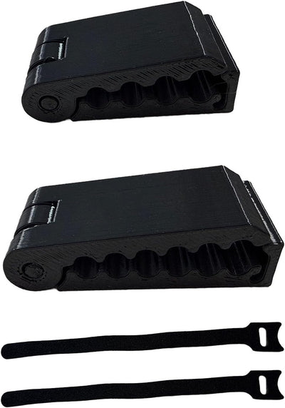 Organizador cables 12 plomo con ranuras 4 y 6 y bridas