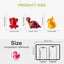 100 Pzas Mini Estatuas Animales 3D Jardín Bonsái Decoración