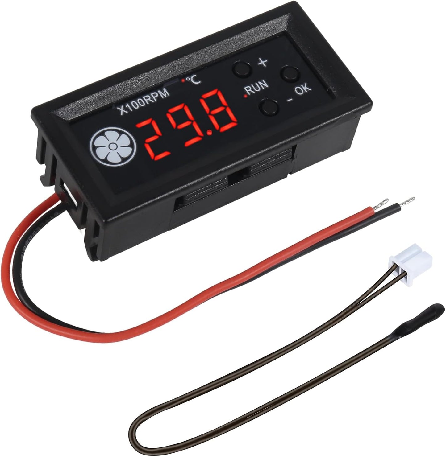 Controlador temperatura ventilador DC 12V PWM