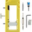Plantilla bisagra puerta 3-5pulg 1/4-5/8pulg