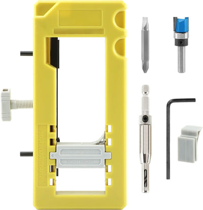 Plantilla bisagra puerta 3-5pulg 1/4-5/8pulg