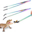 2 Pzas Pinzas Reptil Acero Inox 10.6pulg Rectas y Curvas