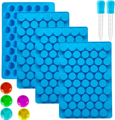 Moldes silicona 220 cavidades para gomitas chocolate caramelos