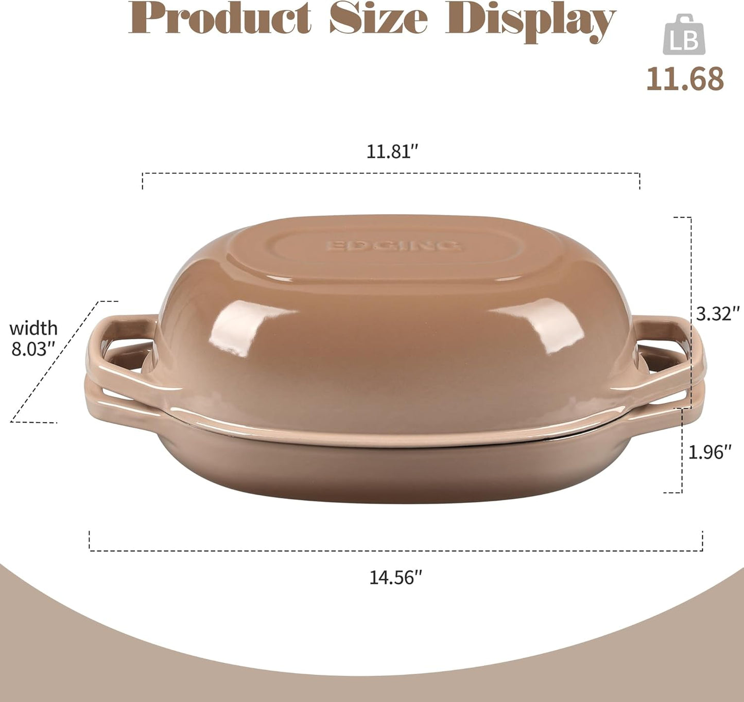 Olla Holanda Hierro Fundido Esmaltada 5qt
