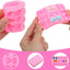 2 moldes para fondant de lazo reutilizables de silicona para dulces