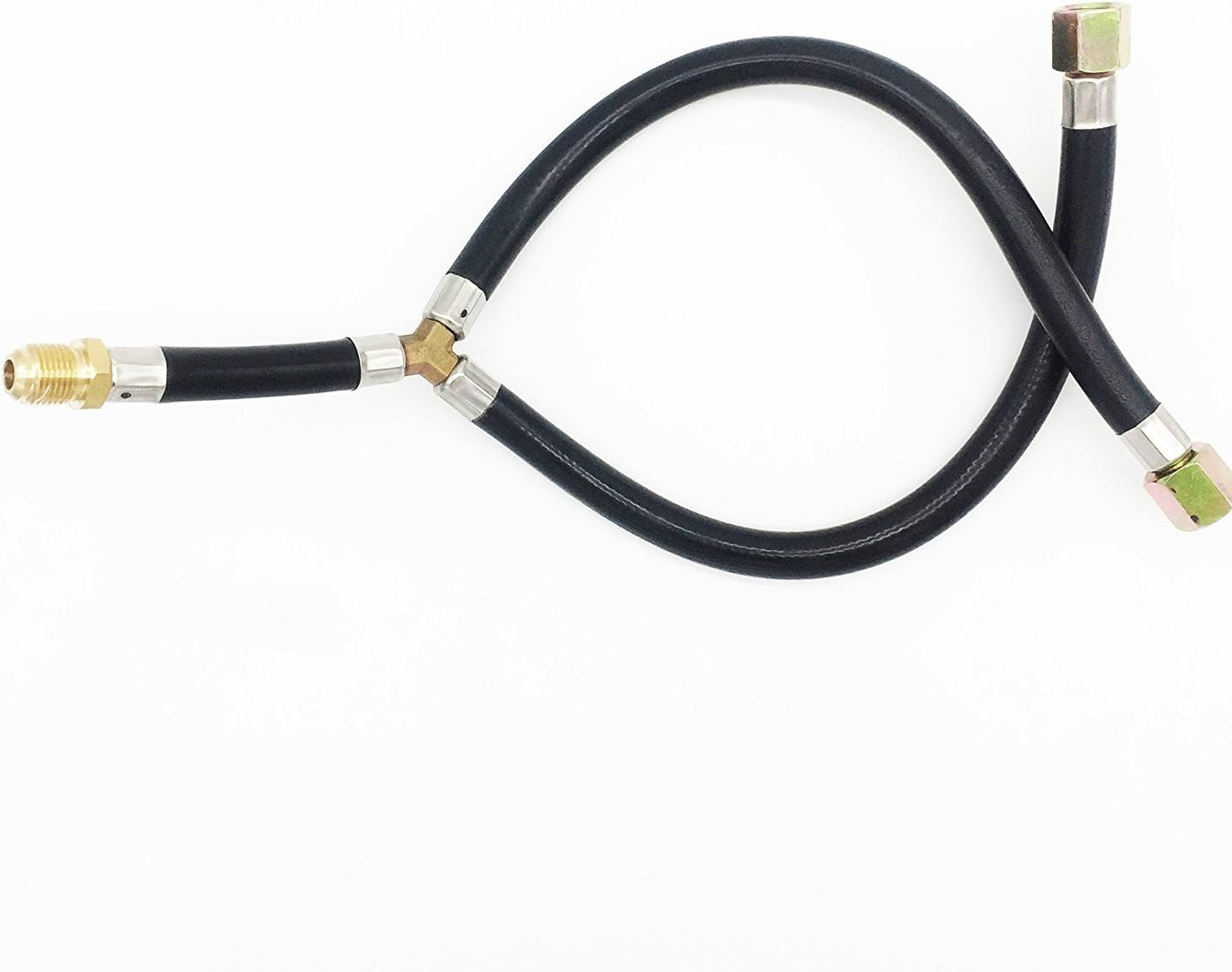 Manguera baja presión con splitter para barbacoa
