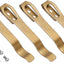 Set 4 Clips Bolsillo Acero Inox 420 Plegables para Cuchillo