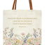 Bolsa de mano cristiana con Salmo 61:2 para mujer
