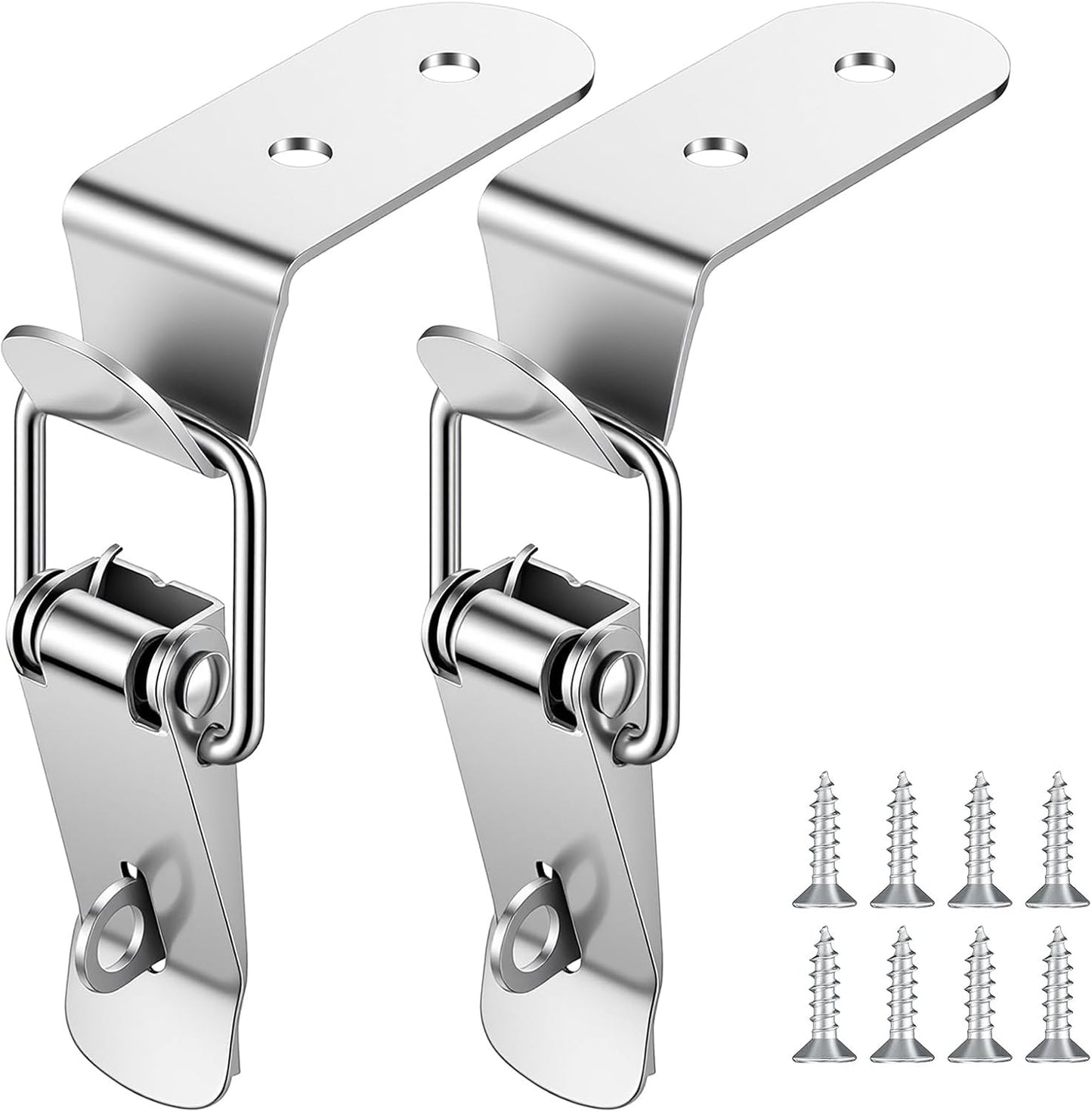 Pestillo 90 grados acero inox set 2 para caja herramientas