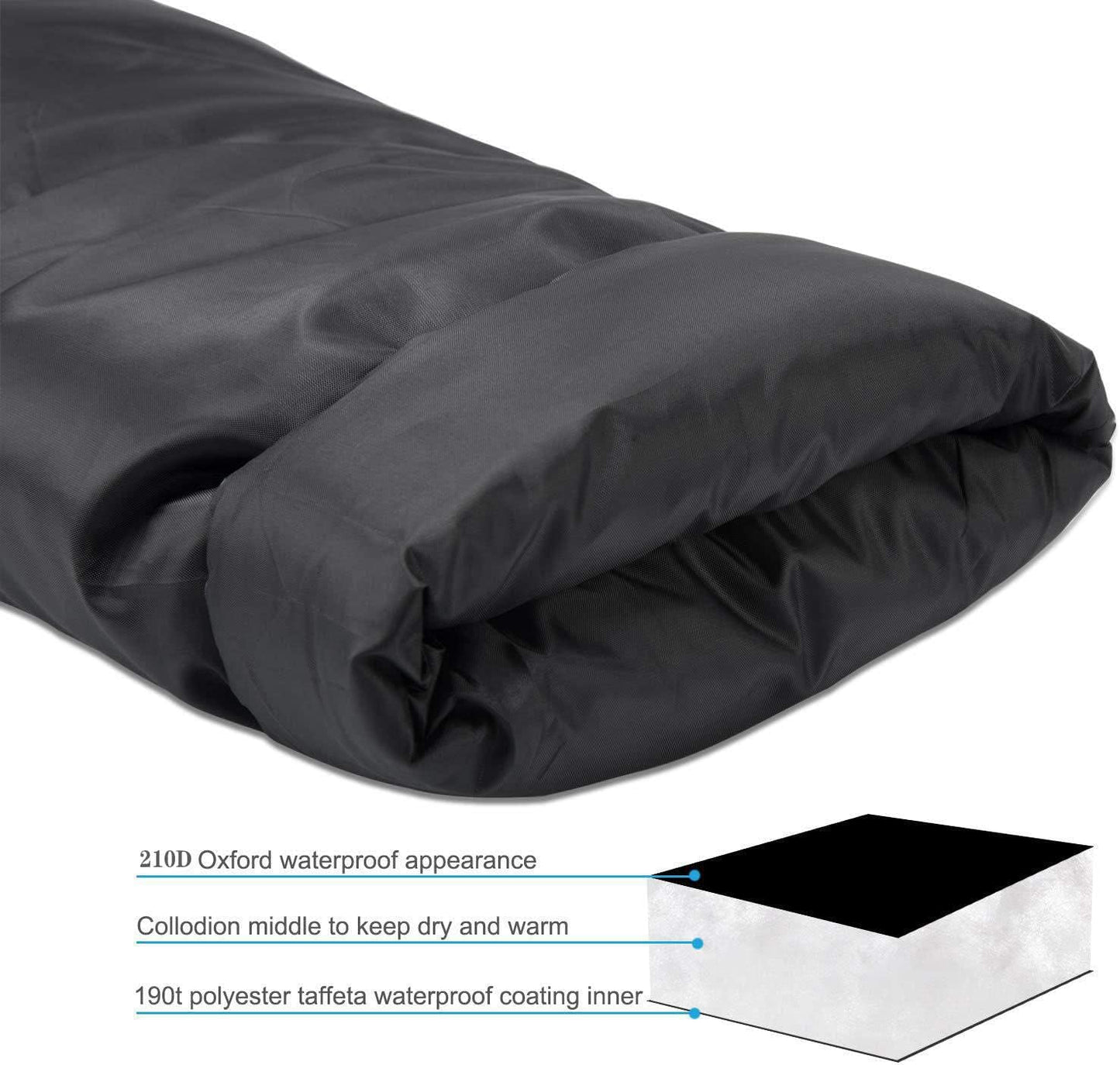 Fundas grifo exterior invierno 25.2x14pulg aisladas impermeables