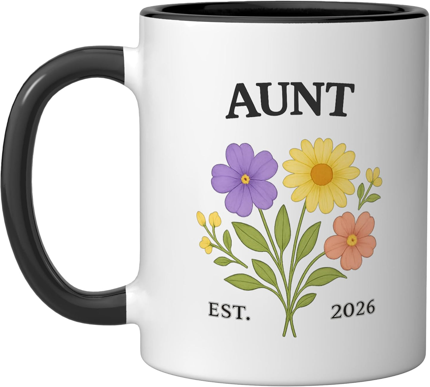 Taza Cerámica Negro/Blanco