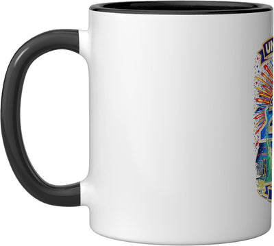 Taza Cerámica 250 Años Independencia EE.UU. Negro/Blanco