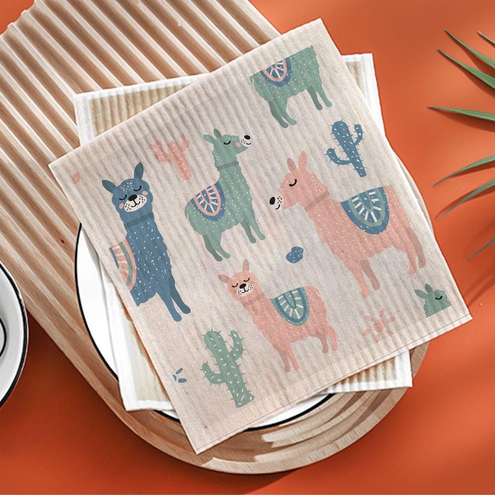 Paño cocina algodón reutilizable ultraabsorbente diseño nórdico
