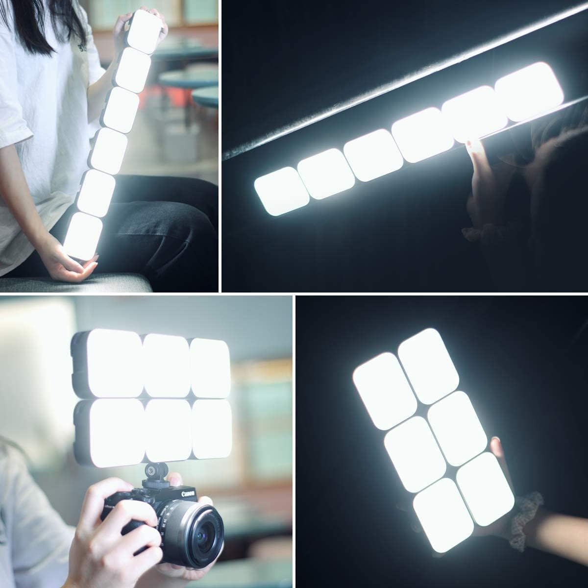 2 Luces LED VL100C para Cámara